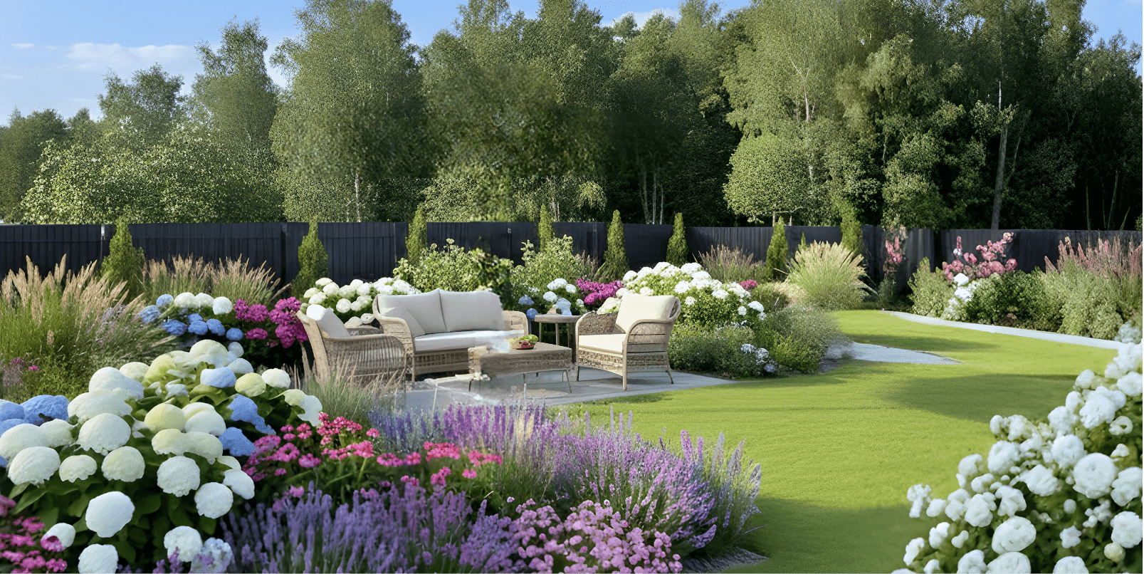 Ogród przed realizacją